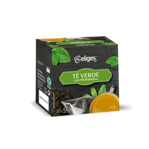 Té verde con hierbabuena