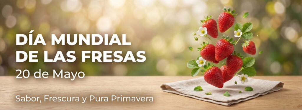 Día mundial de las fresas - 20 de mayo