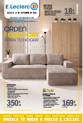 Folleto especial muebles