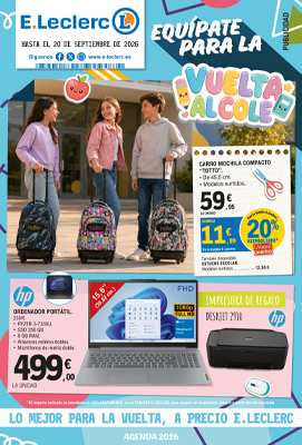 Folleto vuelta al cole